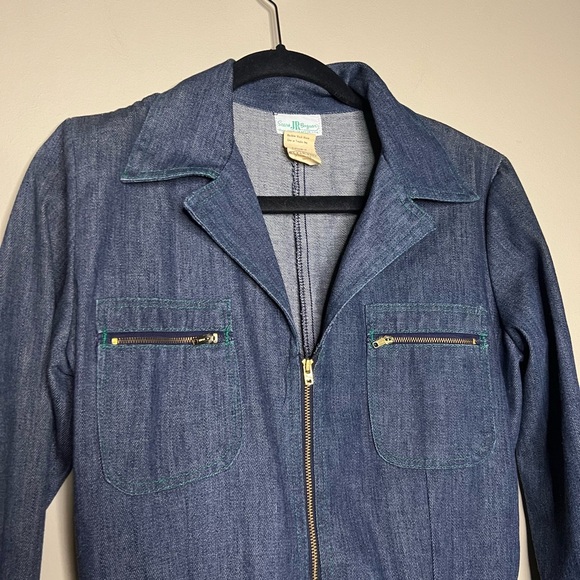 Vintage 70s sears denim jumpsuit - Picture 6 of 15